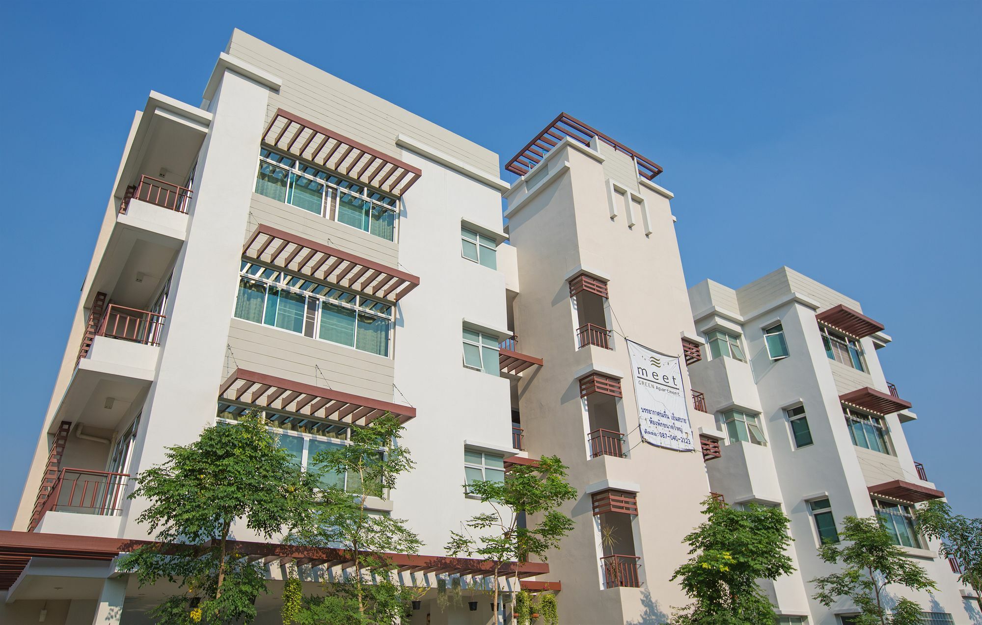 The Meet Green Apartment Bangkok Exterior photo